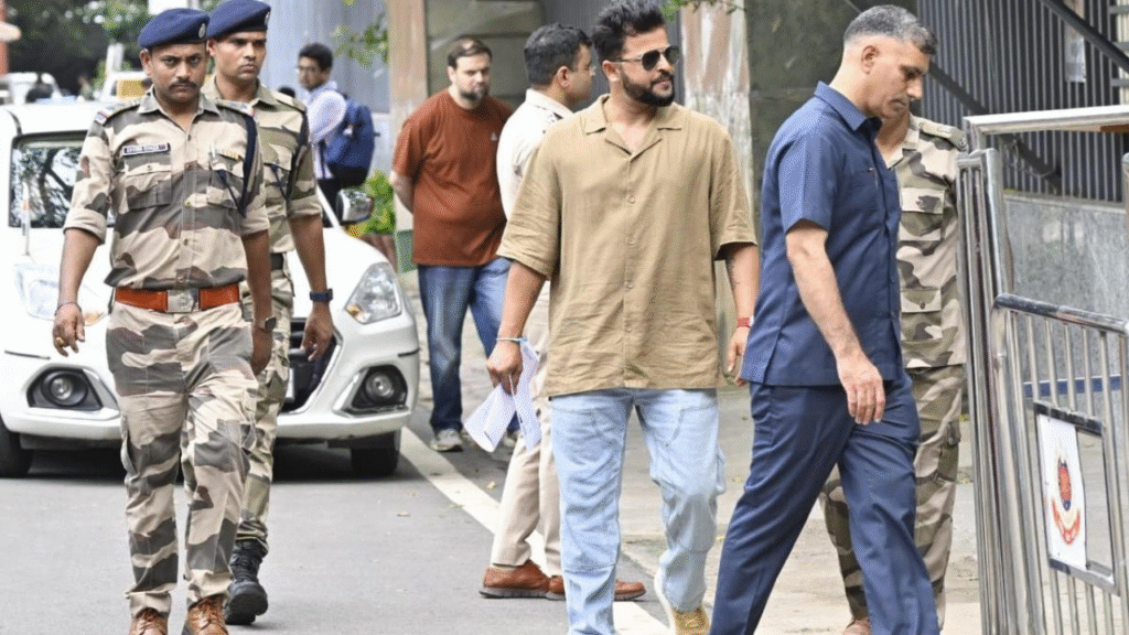 Suresh Raina was summoned in this case