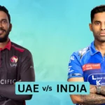 INDIA vs UAE Asia Cup 2025 Match prediction stadium Playing XI
