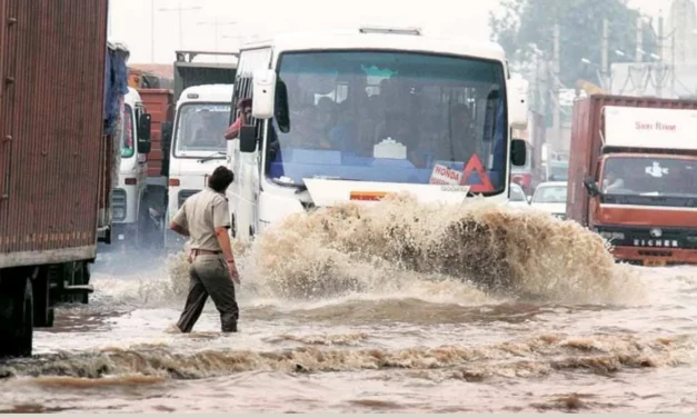 Yamuna’s water level rises, Crossed danger mark