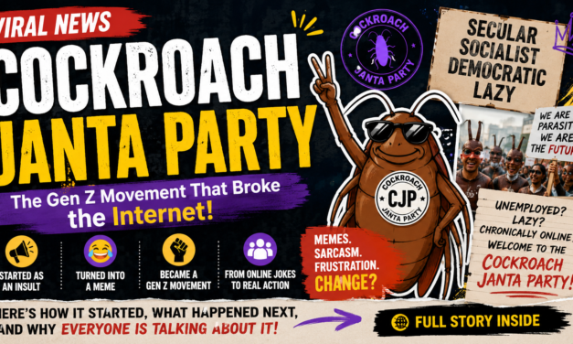 Cockroach Janta Party Viral News: How Gen Z Turned an Insult Into India’s Biggest Internet Movement
