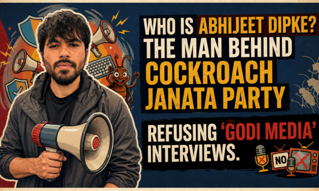 Who Is Abhijeet Dipke? Inside the Rise of Cockroach Janata Party